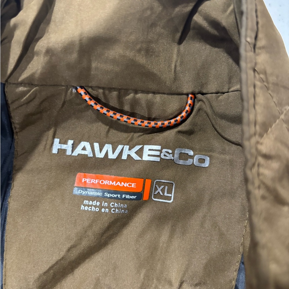 Hawke & Co Men's Tan Quilted Puffer Jacket - Picture 2 of 3
